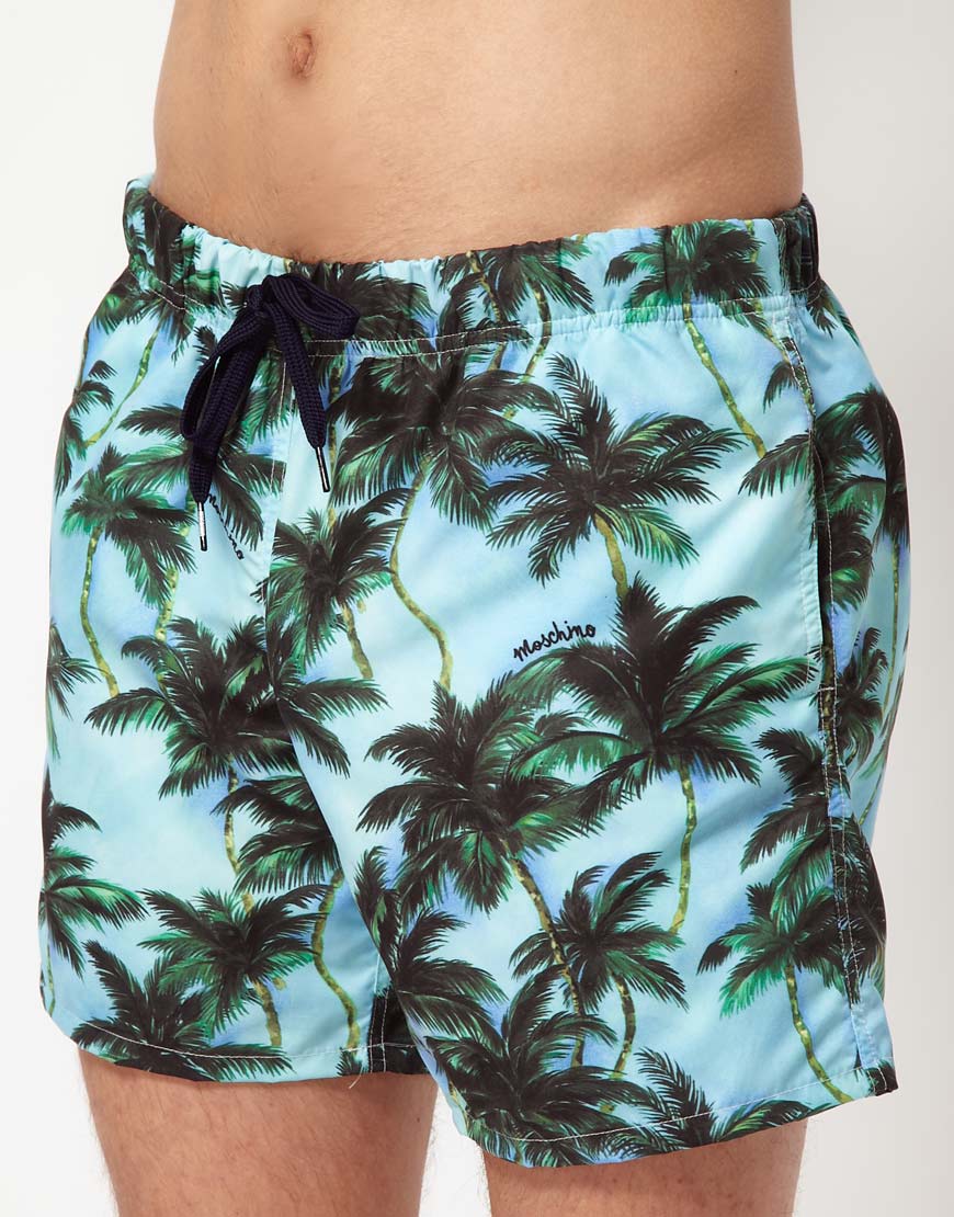 Moschino Palm Swim Shorts - Hispotion