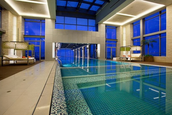 24th Story Glass Bottom Swimming Pool