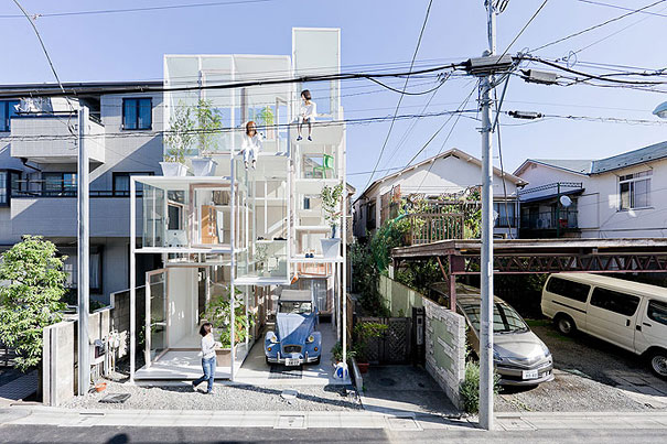 The Transparent House In Japan