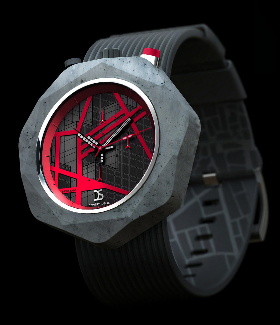 Dzmitry Samal Concrete Watch Two