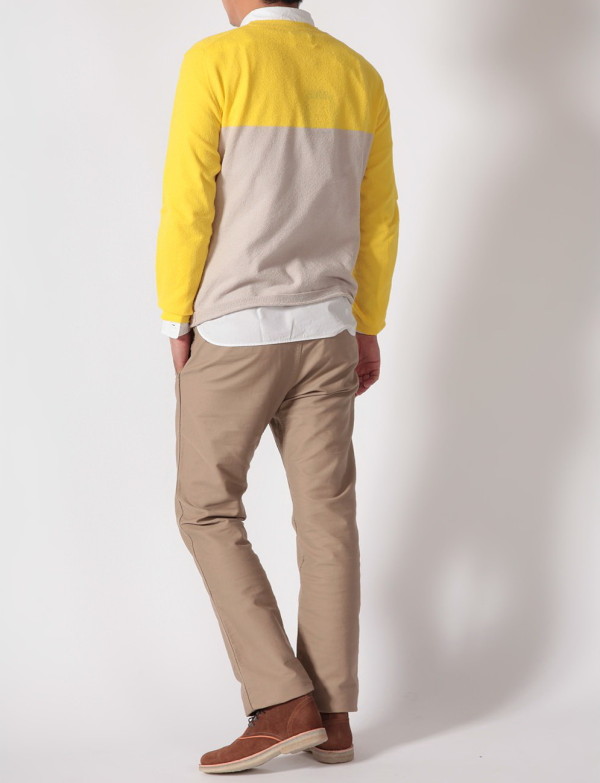 Bi-color Crew Neck Knit 2