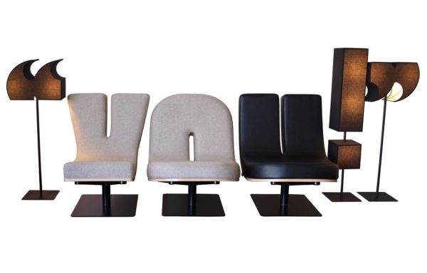 Tabisso Typography chairs