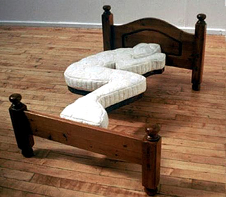 fetal position bed