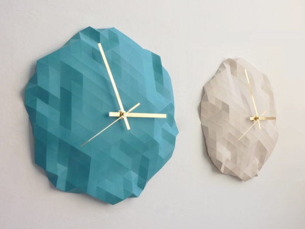 Faceted Wall Clock 1