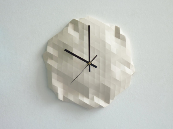 Faceted Wall Clock 2