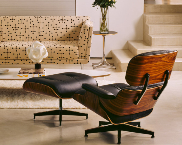 Eames Lounge Chair and Ottoman 1
