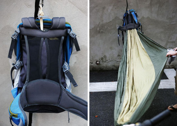 HackedPack Hammock Backpack 2