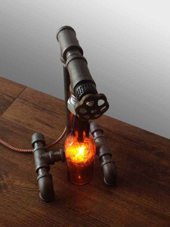 beer bottle lamp 1