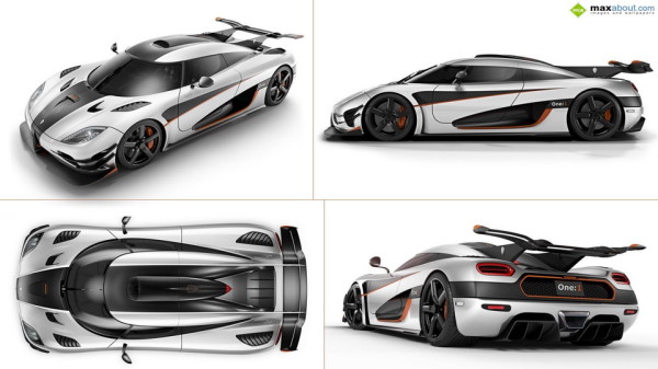 KOENIGSEGG ONE- 1 10 hypercars