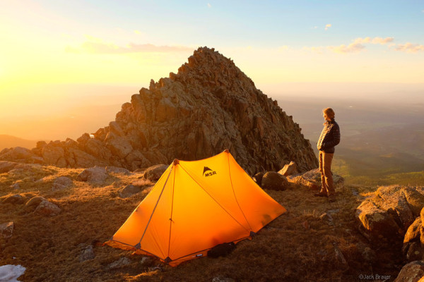 Sunset at High Camp