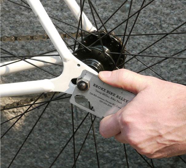 bike multitool business card