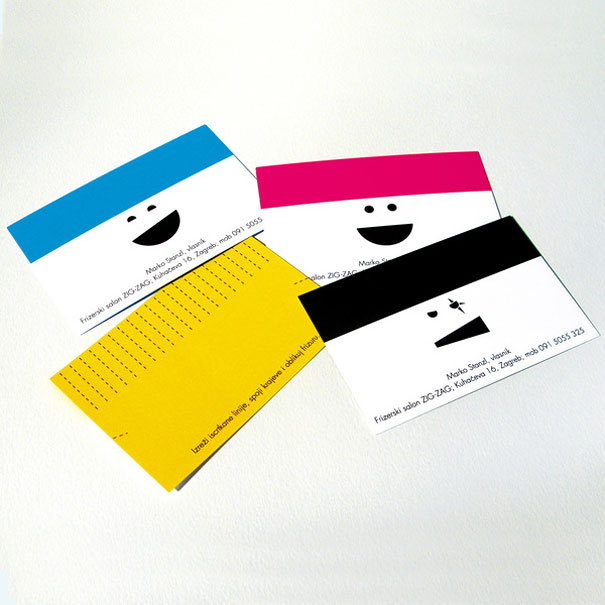 hairdresser business card