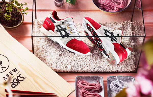 Asics Afew Gel Lyte 3 Koi red