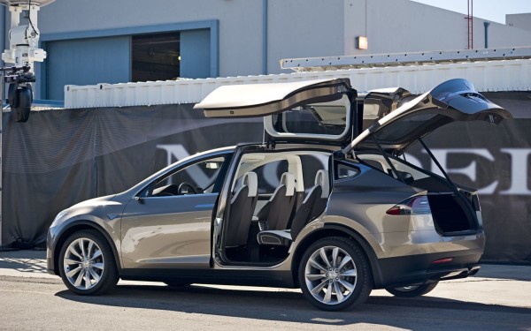 Tesla Model X with Doors