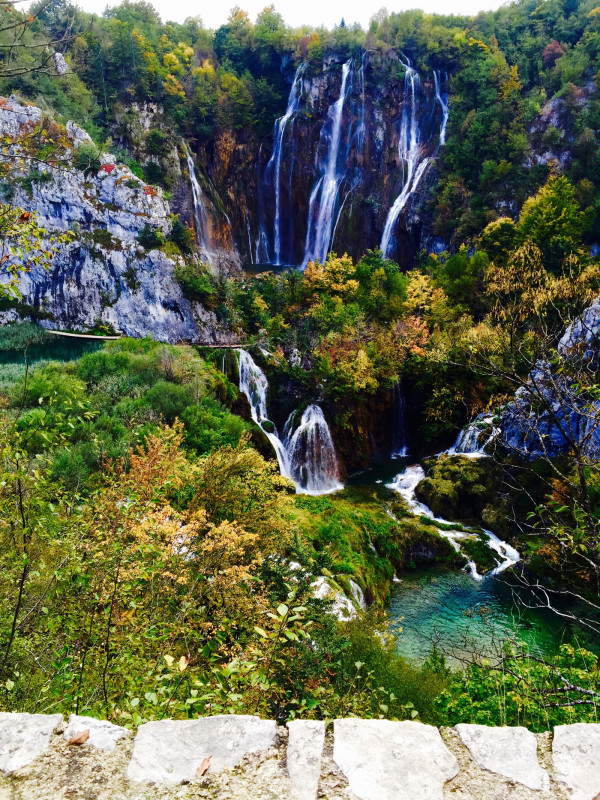 Plitvice Lakes National Park in Croatia 