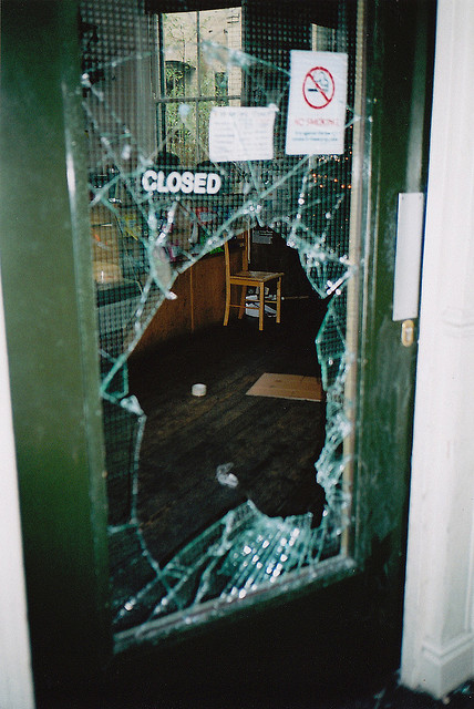 broken