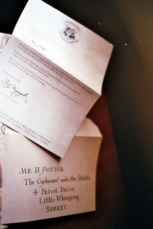 hoghwarts letter