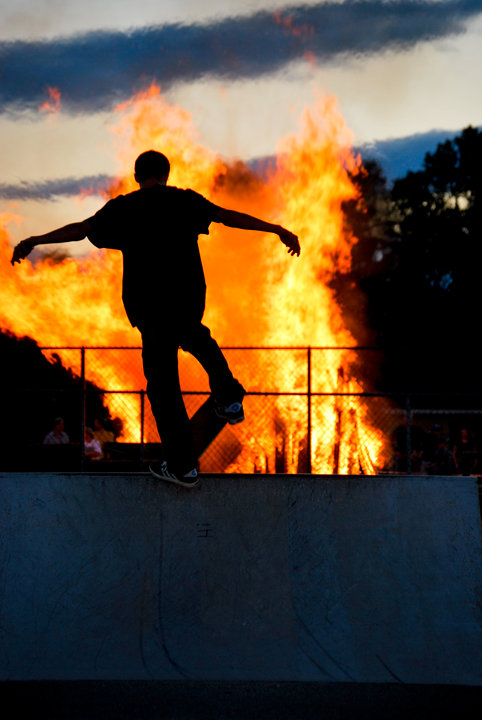 skating-fire