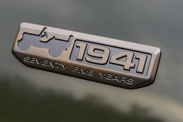 2016 Jeep® 75th Anniversary edition badge