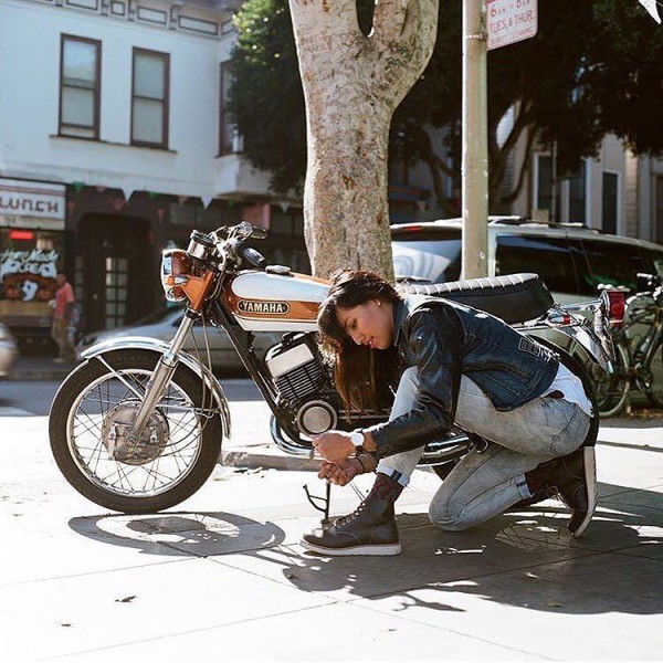 biker-girl