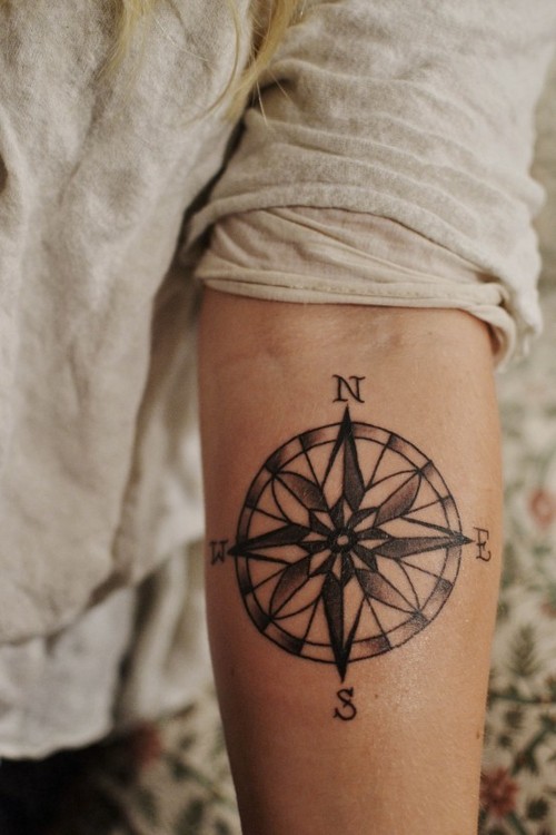 compass-tattoo