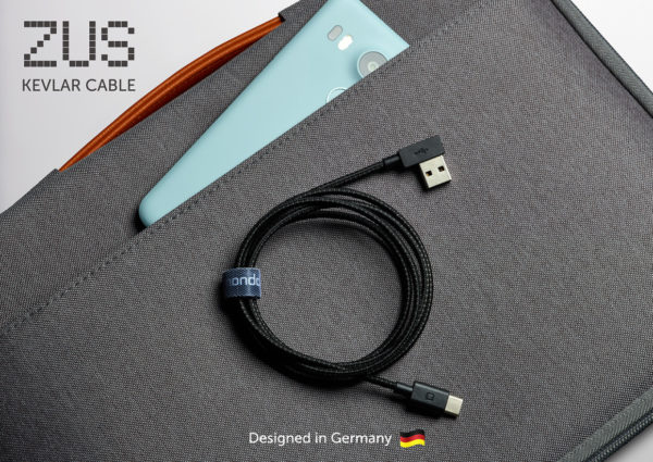 ZUS Kevlar Charging Cable