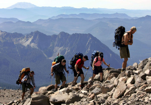 mountain-climbing