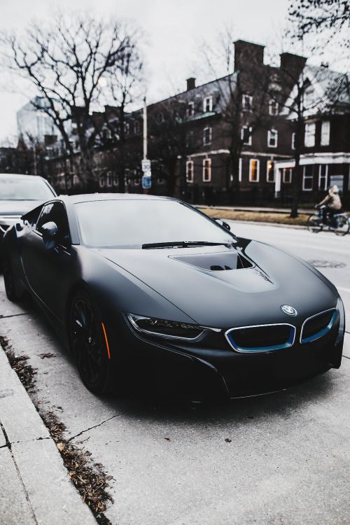 BMW i8 Matte Black
