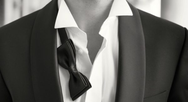 bow tie, black tie, tux