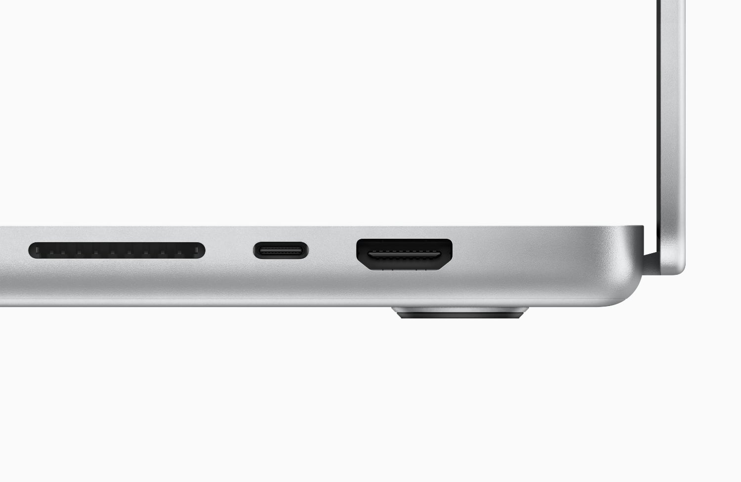 The new MacBook Pro models come with three USB 4 ports.