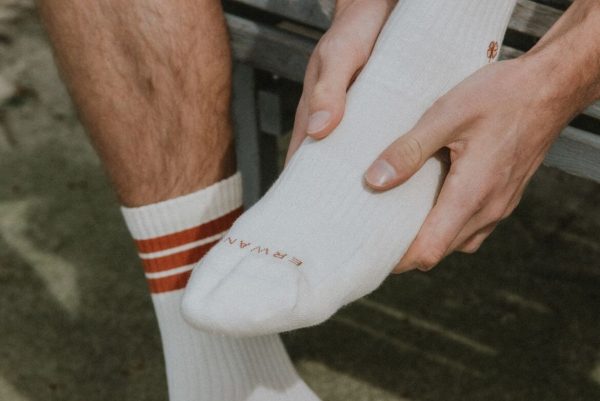 White socks