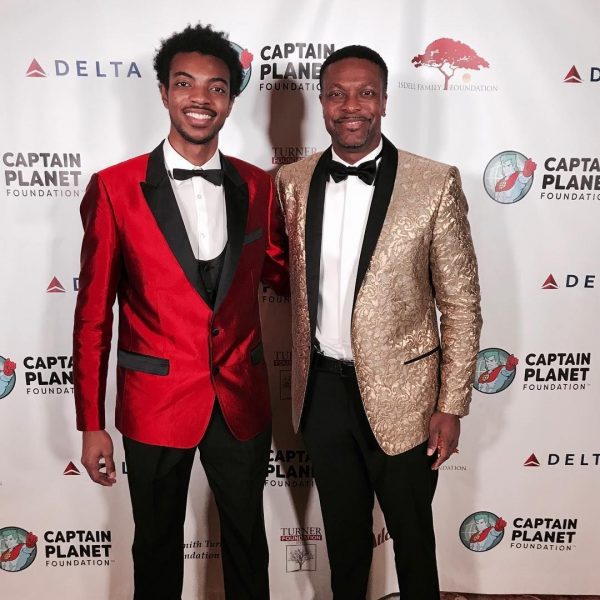 Destin Christopher Tucker and his dad