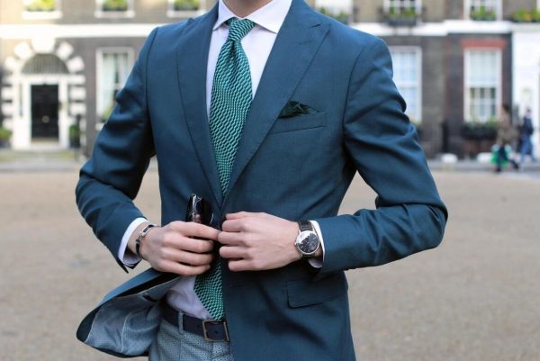 Green Tie Green Suit