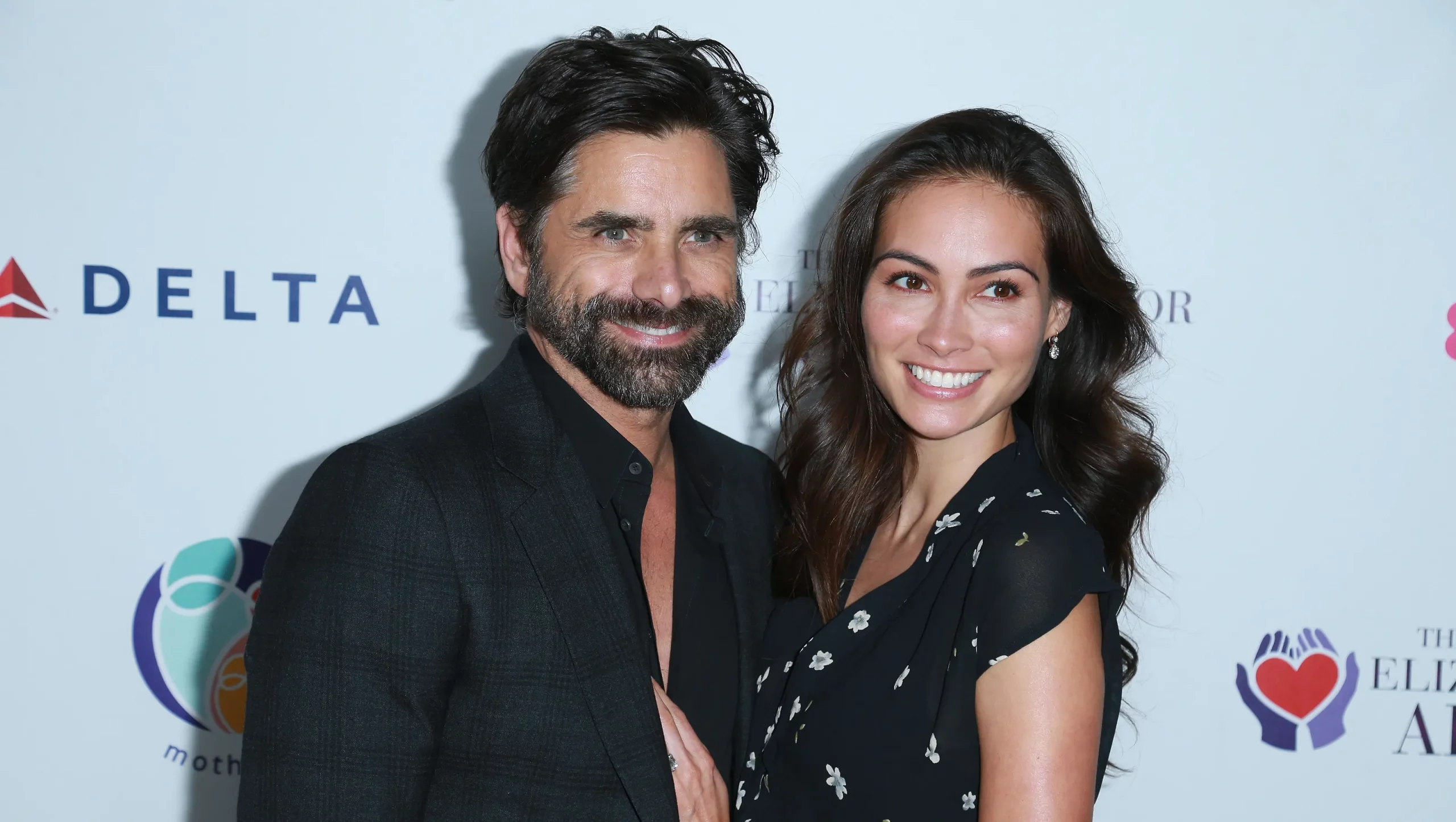 John Stamos and his wife