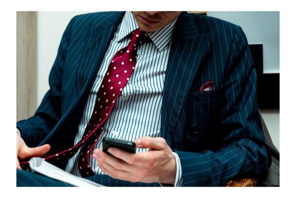 Man wearing tie