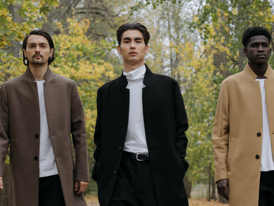 Trench Coat or Overcoat for men