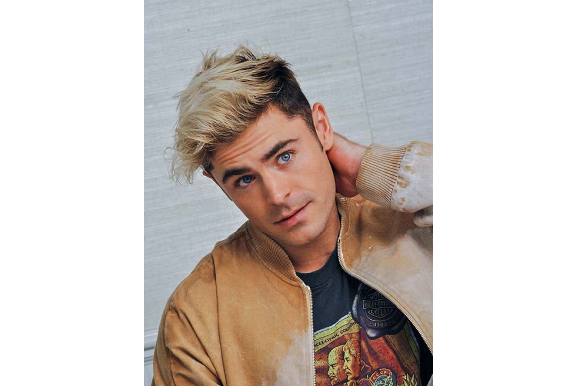 Frosted Hair Zac Efron