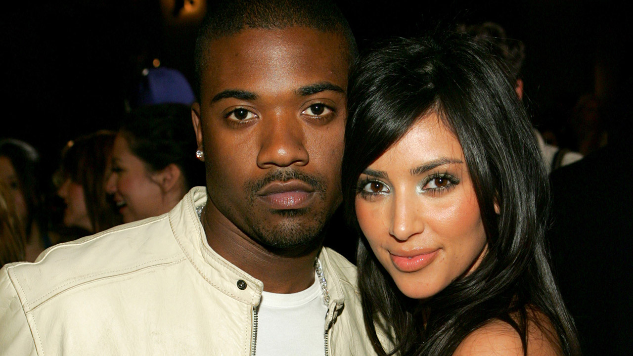 Ray J and Kim Kardashian