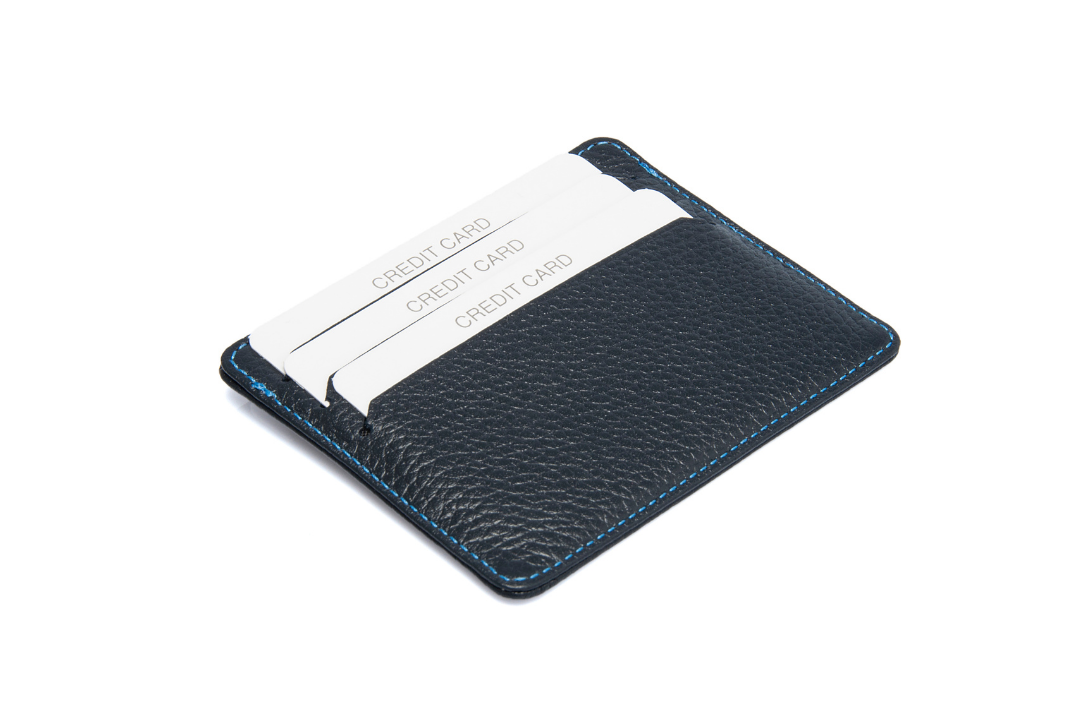 leather business card holder