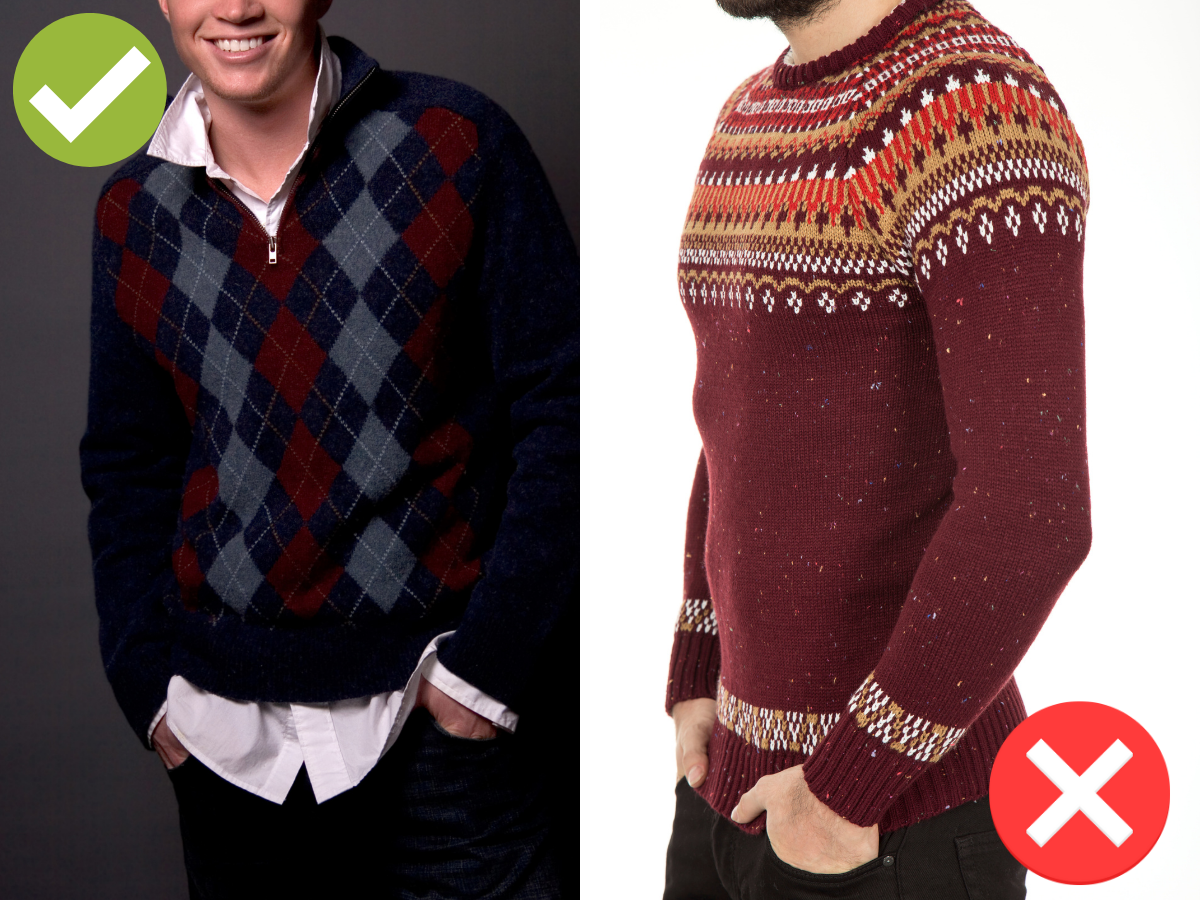 Sweater sales business attire