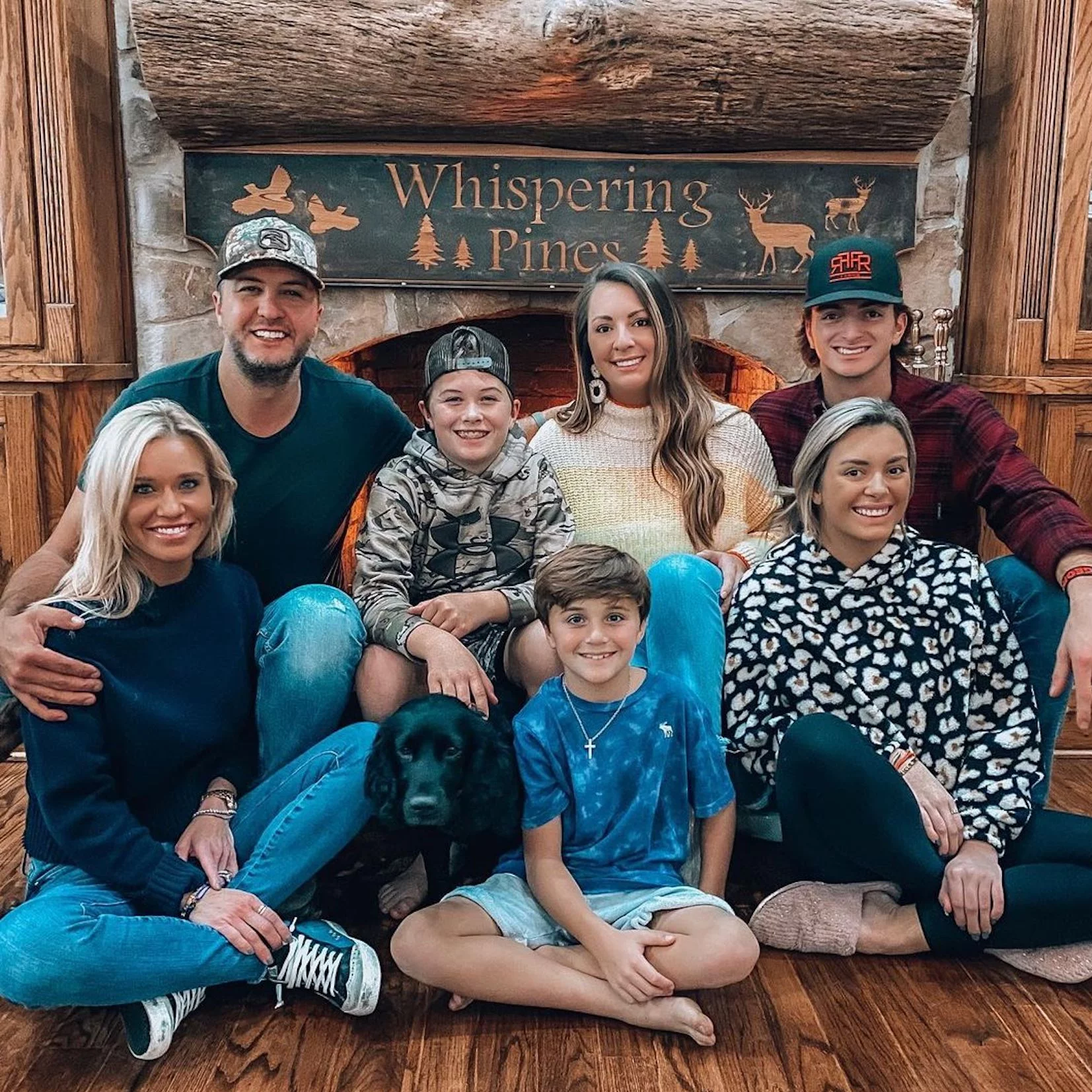 Luke Bryan family