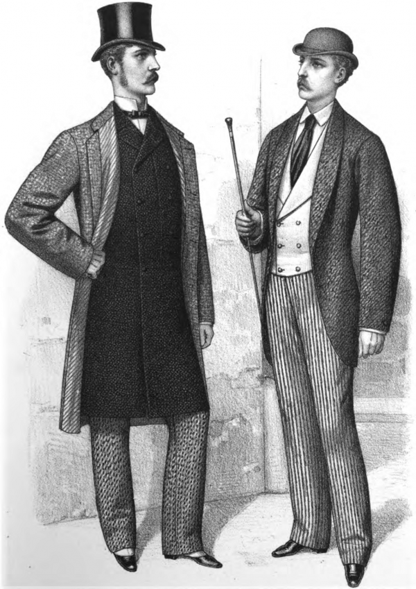 Men's Fashion 1800s