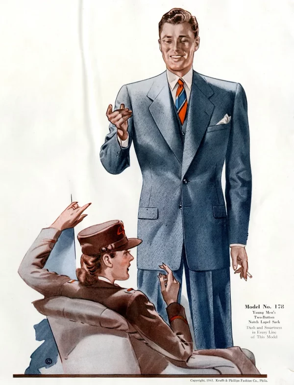 Mens Fashion 1940s