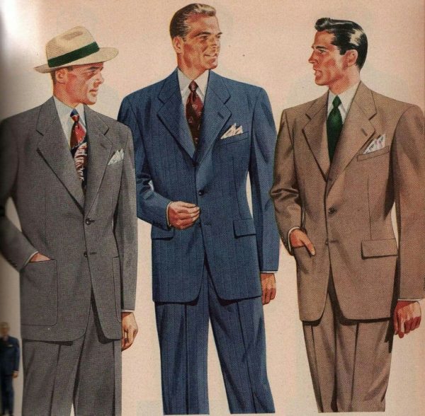 Mens Fashion 1950s