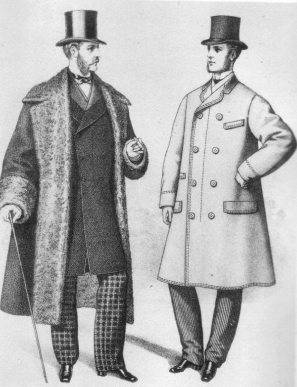 Men's Fashion Late 1800s