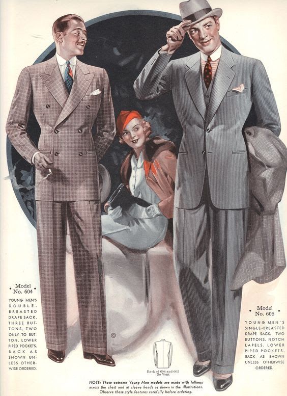 Men's Fashion in 1930s
