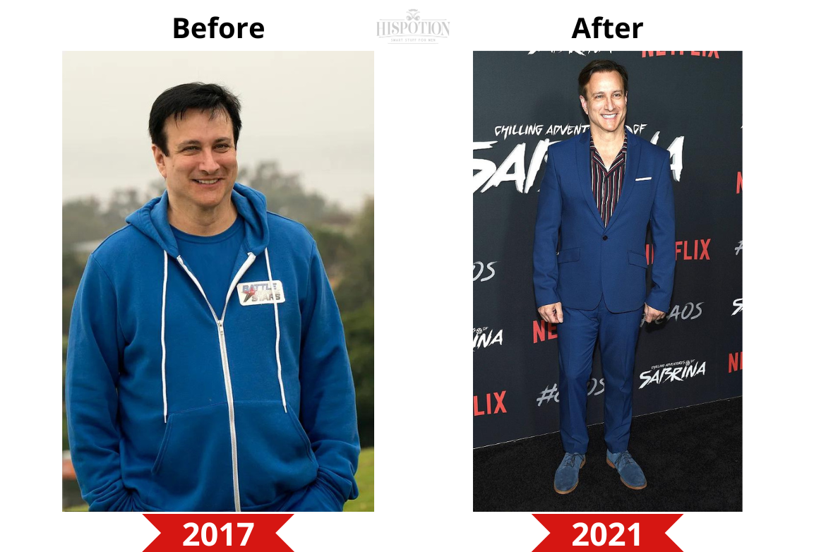Bronson Pinchot Before and After weight loss