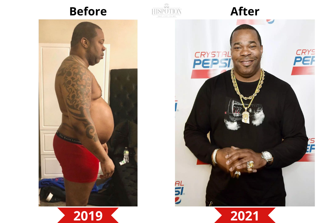 Busta Rhymes Before and After weight loss