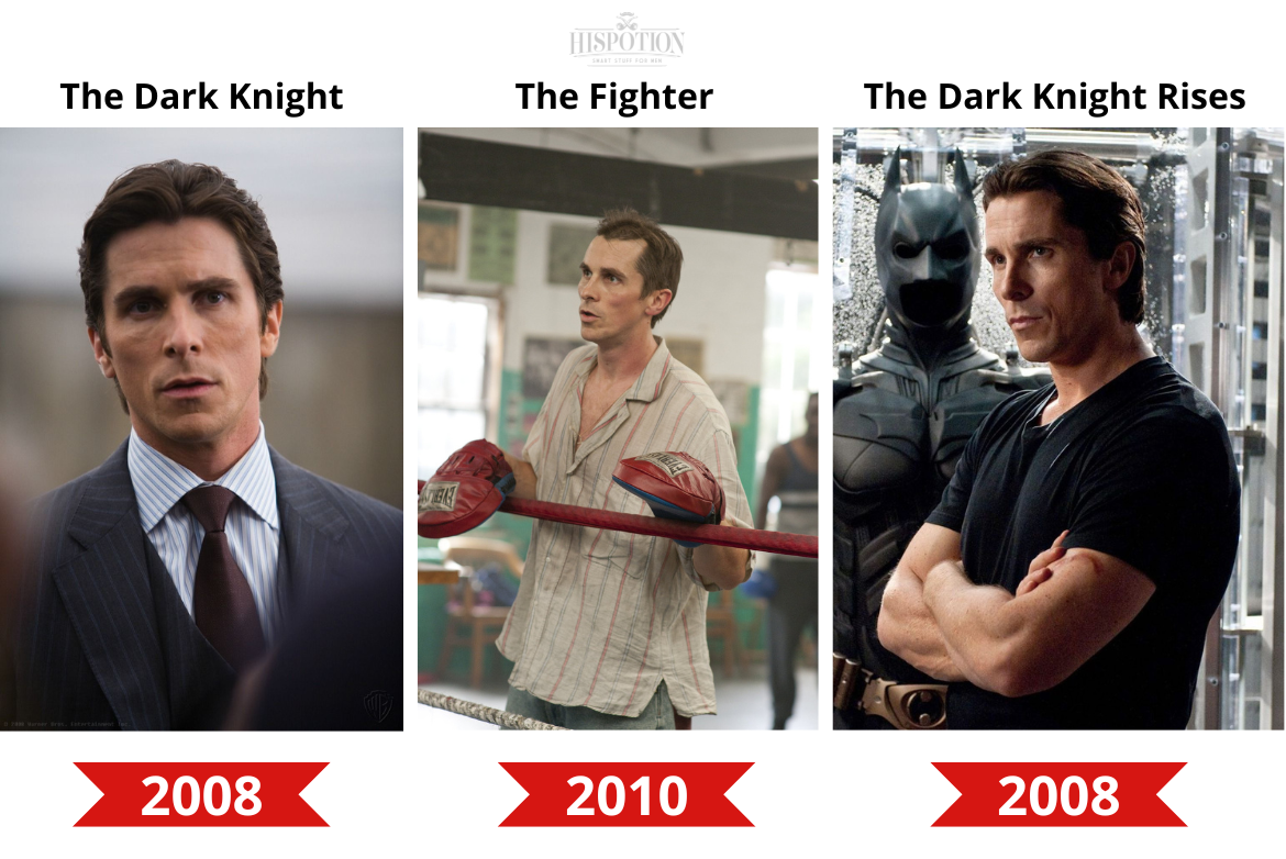 Christian Bale Before and After Body Transformation