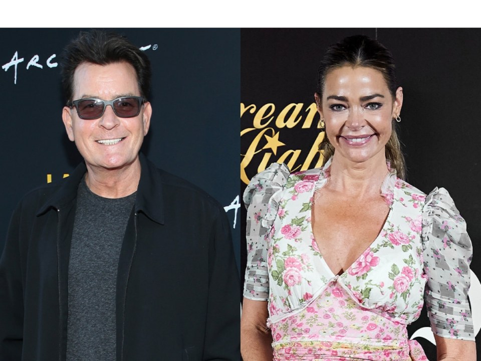 Denise Richards and Charlie Sheen
